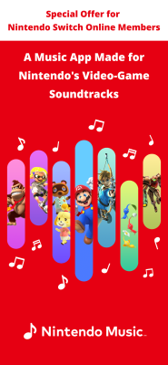 Capture d'écran de l'application Nintendo Music - #1