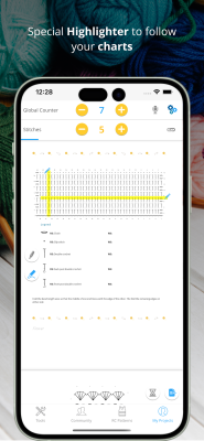 Capture d'écran de l'application My Row Counter - #3