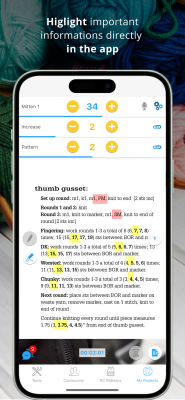 Capture d'écran de l'application My Row Counter - #4