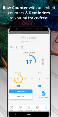 Capture d'écran de l'application Knitting Genius - #4