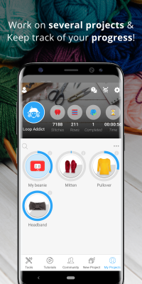 Capture d'écran de l'application Knitting Genius - #8