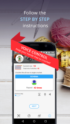 Capture d'écran de l'application Crochet Genius - #3
