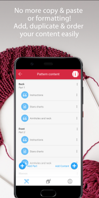 Capture d'écran de l'application Patternum - #8