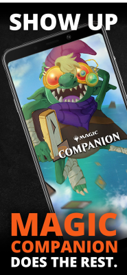 Capture d'écran de l'application Magic: The Gathering Companion - #1