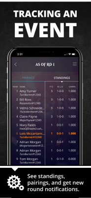 Capture d'écran de l'application Magic: The Gathering Companion - #3