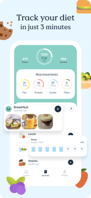 Capture d'écran de l'application Foodvisor - #8