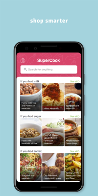 Capture d'écran de l'application SuperCook - Recipe Generator - #4