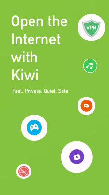 Capture d'écran de l'application Kiwi VPN & Private Browser - #1