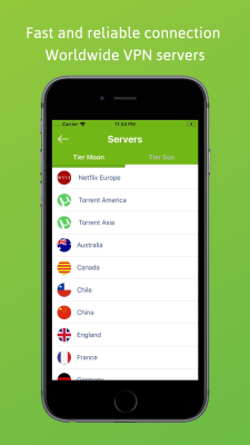 Capture d'écran de l'application Kiwi VPN & Private Browser - #4