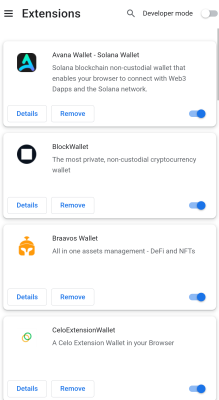 Capture d'écran de l'application Mises Browser - #4