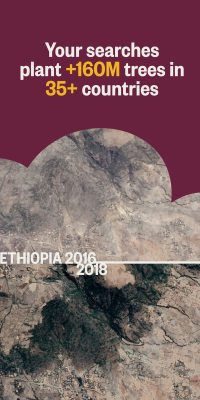 Capture d'écran de l'application Ecosia - #3