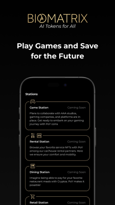 Capture d'écran de l'application BioMatrix - #4