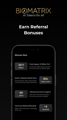 Capture d'écran de l'application BioMatrix - #5