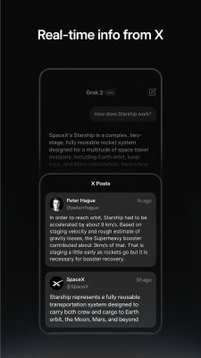 Capture d'écran de l'application Grok - #4