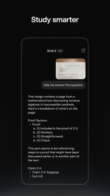 Capture d'écran de l'application Grok - #5