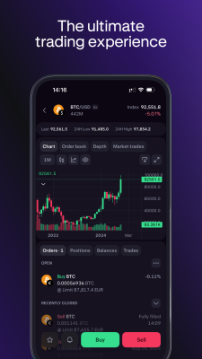 Capture d'écran de l'application Kraken Pro - #3