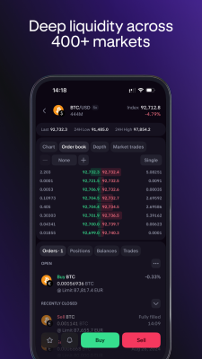 Capture d'écran de l'application Kraken Pro - #6