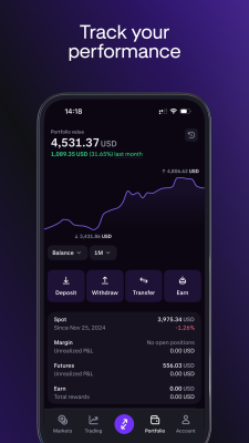 Capture d'écran de l'application Kraken Pro - #7