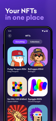 Capture d'écran de l'application Kraken Wallet - #5