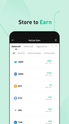 Capture d'écran de l'application KuCoin - #4