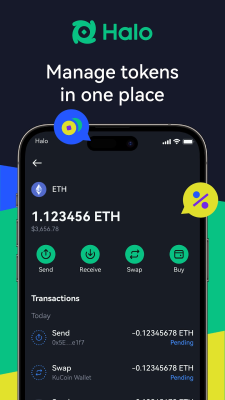 Capture d'écran de l'application Halo: Web3 Social App - #6