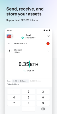 Capture d'écran de l'application MEW crypto wallet: DeFi Web3 - #4