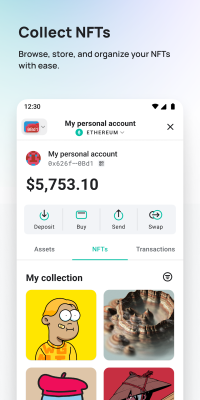 Capture d'écran de l'application MEW crypto wallet: DeFi Web3 - #7