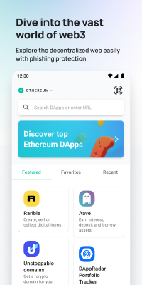 Capture d'écran de l'application MEW crypto wallet: DeFi Web3 - #8