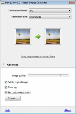 Capture d'écran de l'application Batch Image Converter - #1