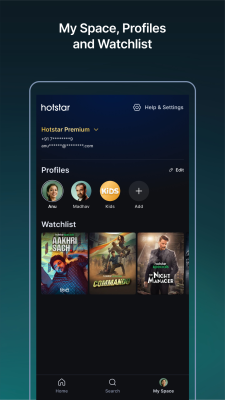 Capture d'écran de l'application Hotstar - #5
