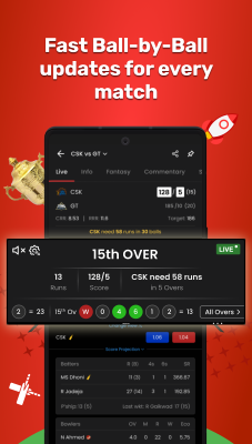 Capture d'écran de l'application CricRocket - #4