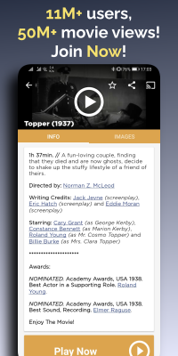 Capture d'écran de l'application Old Movies Hollywood Classics - #3