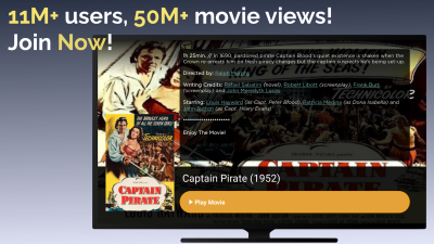 Capture d'écran de l'application Old Movies Hollywood Classics - #9