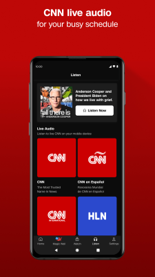 Capture d'écran de l'application CNN - #4