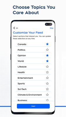 Capture d'écran de l'application CTV News - #5