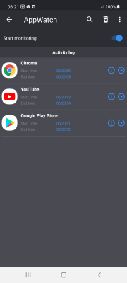 Capture d'écran de l'application Appwatch: pop up ads removal - #3