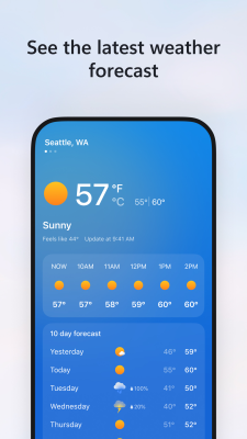 Capture d'écran de l'application MSN - #3