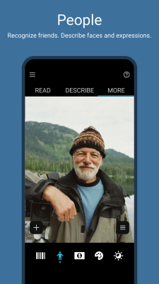 Capture d'écran de l'application Seeing AI - #4