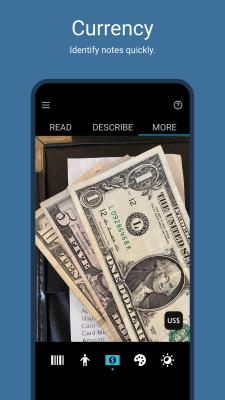 Capture d'écran de l'application Seeing AI - #5