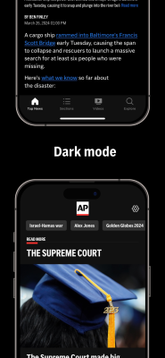 Capture d'écran de l'application AP News - #7