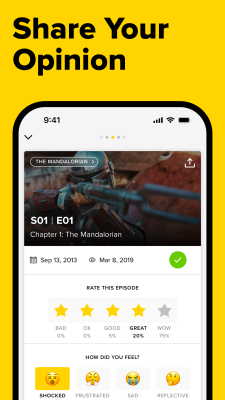 Capture d'écran de l'application TV Time - #5