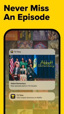 Capture d'écran de l'application TV Time - #7