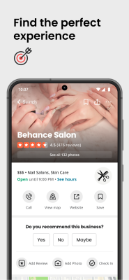 Capture d'écran de l'application Yelp - #3