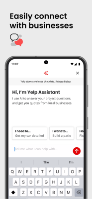 Capture d'écran de l'application Yelp - #6