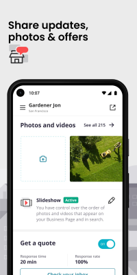 Capture d'écran de l'application Yelp for Business - #3