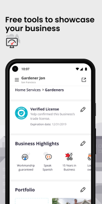 Capture d'écran de l'application Yelp for Business - #6