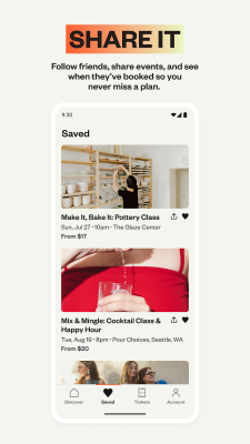 Capture d'écran de l'application Eventbrite App - #3