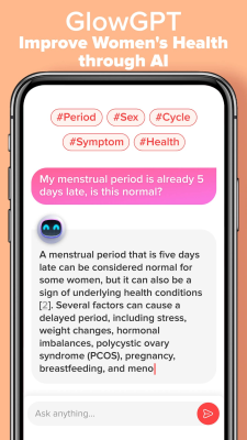 Capture d'écran de l'application Eve Glow - #4