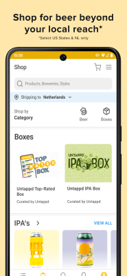 Capture d'écran de l'application Untappd - #7