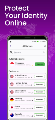 Capture d'écran de l'application Kivo VPN - #6